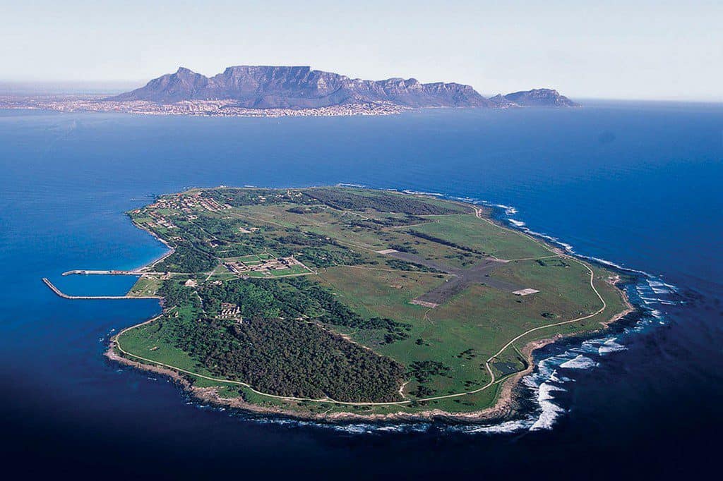 Growth of dark tourism. Robben Island, South Africa
