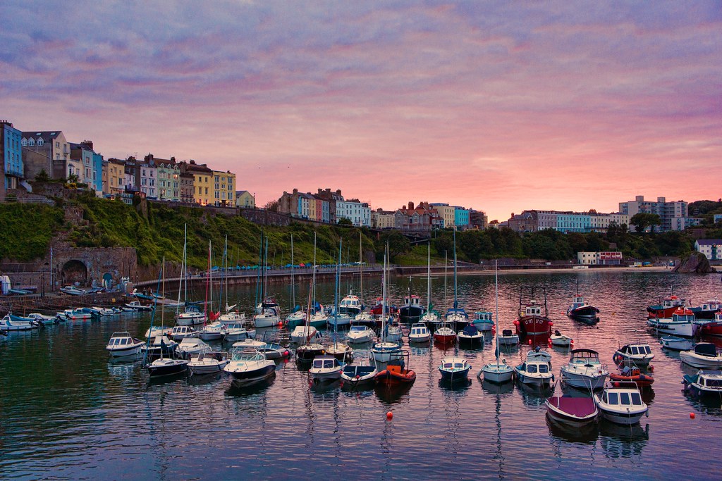 Tenby Harbour, Pembrokeshire, Wales by Richardjo53 (CC BY-SA 2.0) via Flickr. https://www.flickr.com/photos/richardjo53/7515932720/in/photostream/