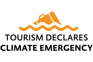 tourism declares climate emergency logo 300