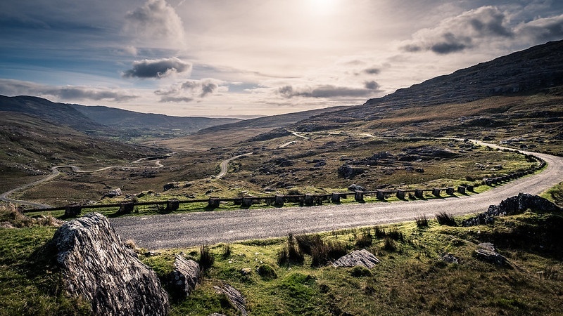 Healy Pass, County Cork, Ireland. Image by Giuseppe Milo (CC BY 2.0) via Flickr. https://www.flickr.com/photos/giuseppemilo/377252