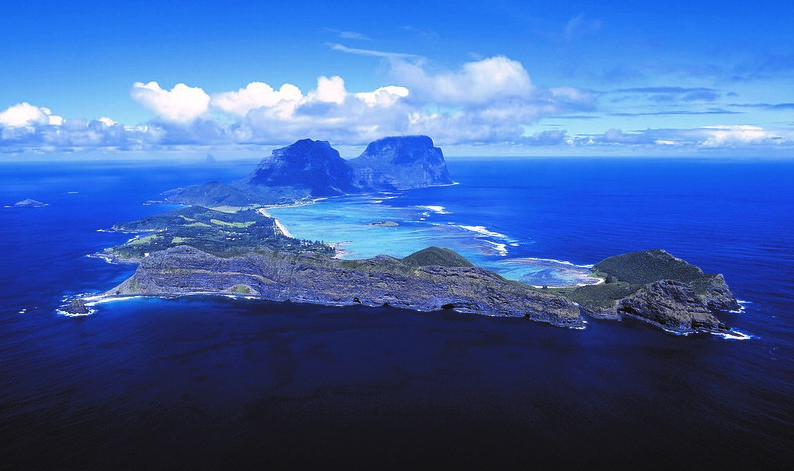 Lord Howe Island, Australia. https://www.flickr.com/photos/rodeime/16323487589