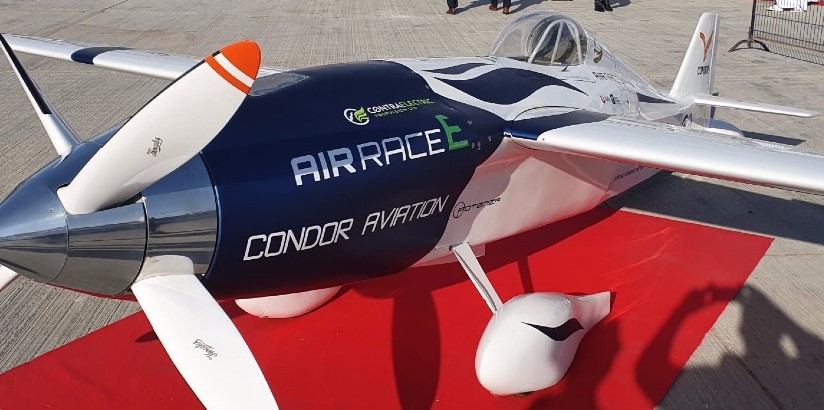 Team Condor's Air Race E contender. https://robbreport.com/motors/aviation/electric-airplane-formula-one-2913982/