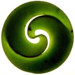 Pounamu (“greenstone”) pendant. (CC0)