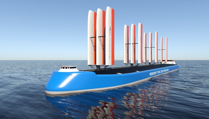 tesla of the sea windship zero carbon vessel