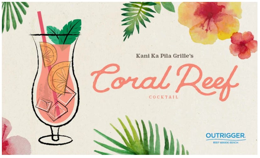 Coral Reef cocktail