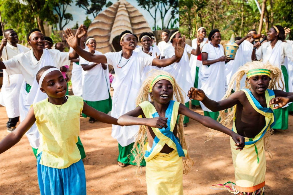 Red Rocks Cultural Festival Rwanda dancing and singing