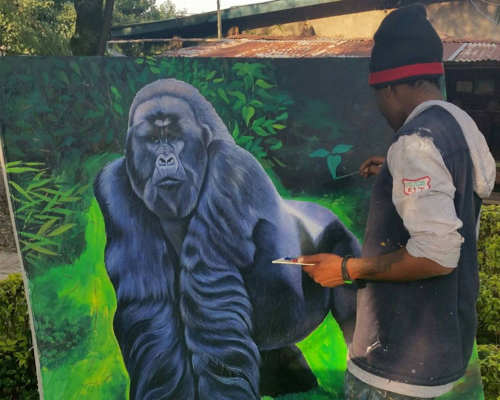 Red Rocks Cultural Festival Rwanda gorilla art