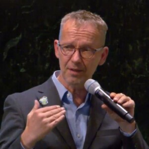 Christian de Boer of Jaya House River Park Siem Reap speaks at the United Nations